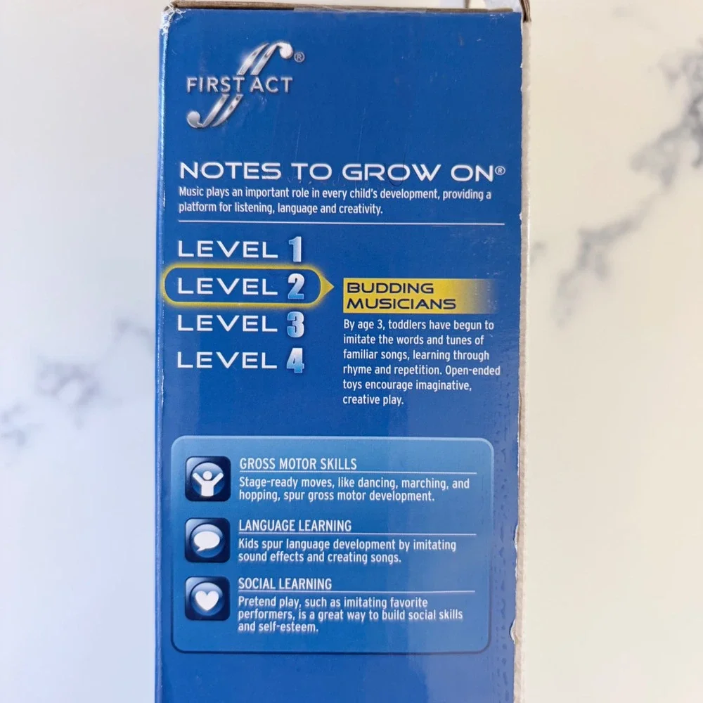 First Act Disney Pixar Monsters University Microphone Blue Toy MU359 New Box